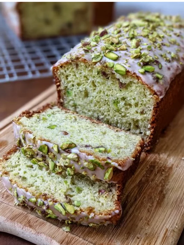 Homemade Pistachio Loaf