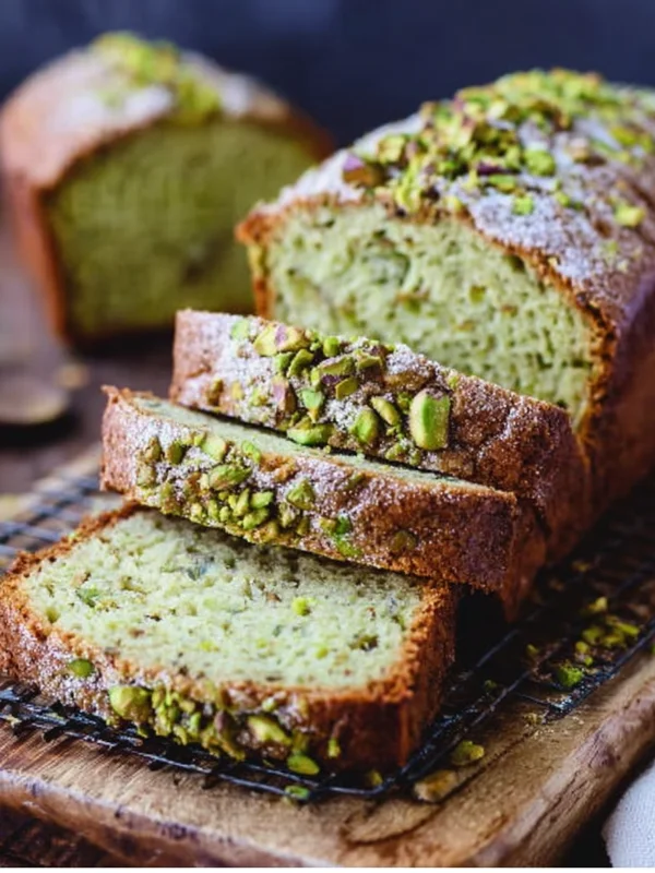 Homemade Pistachio Loaf