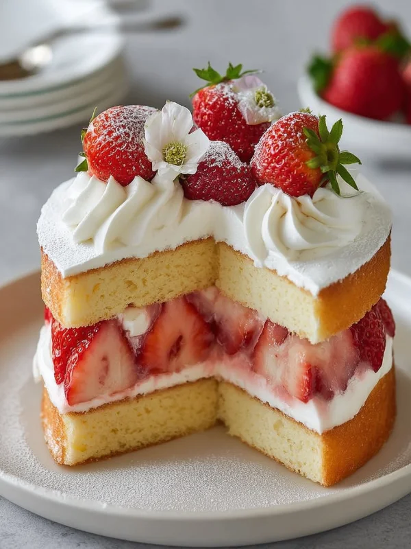 Japanese Strawberry Shortcake
