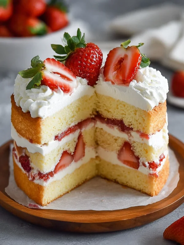 Japanese Strawberry Shortcake