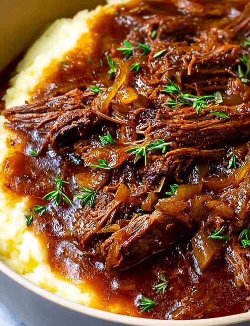 Juicy French Onion Pot Roast