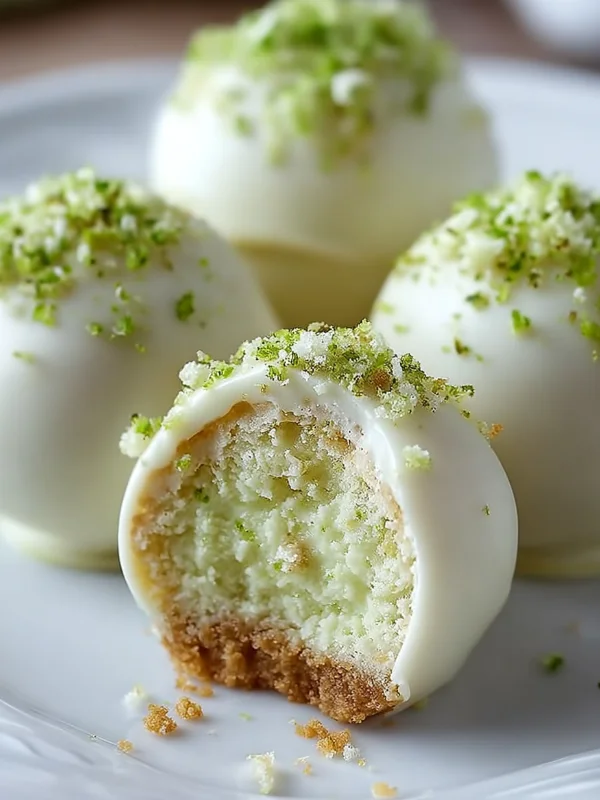 Key Lime Pie Truffles