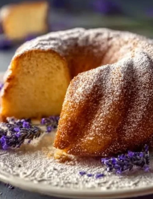 Lavender Honey Cake