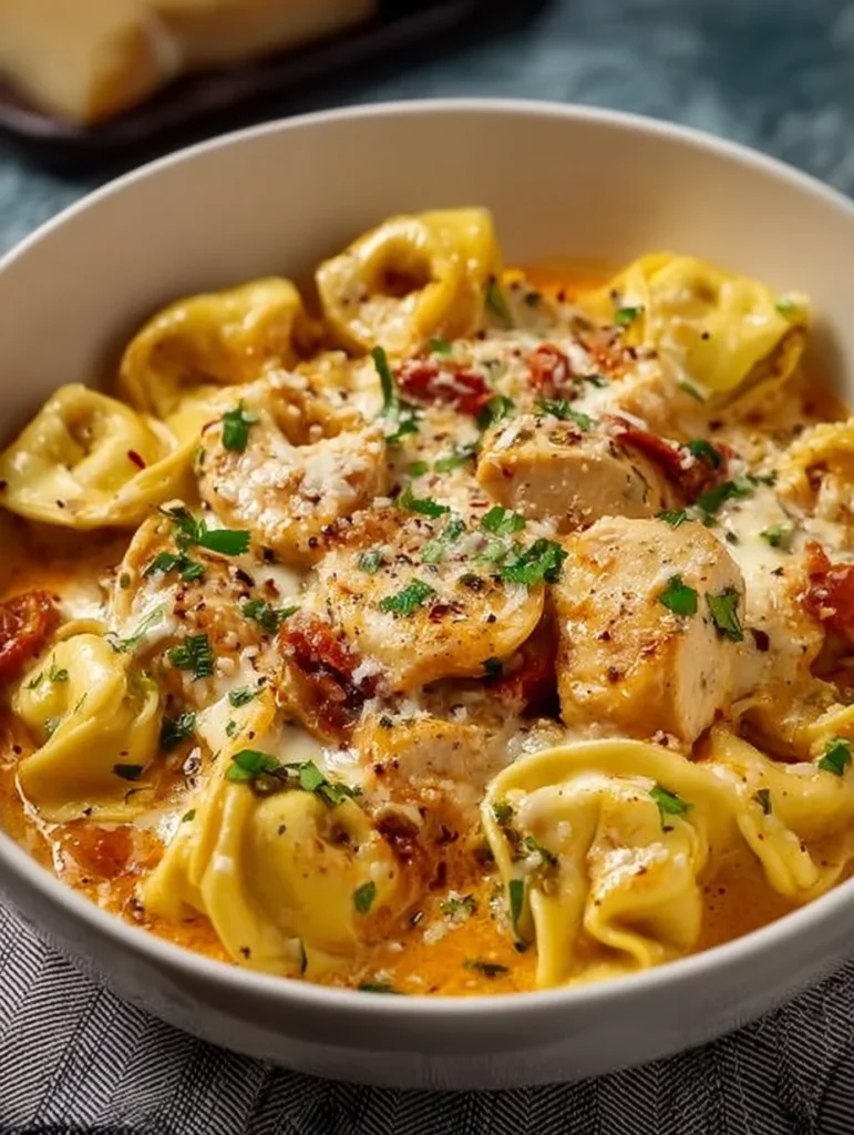 Marry Me Chicken Tortellini