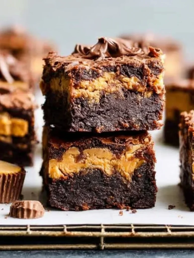 Peanut Butter Brownies