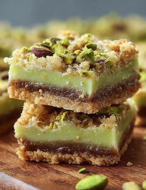 Pistachio Dream Cookie Bars