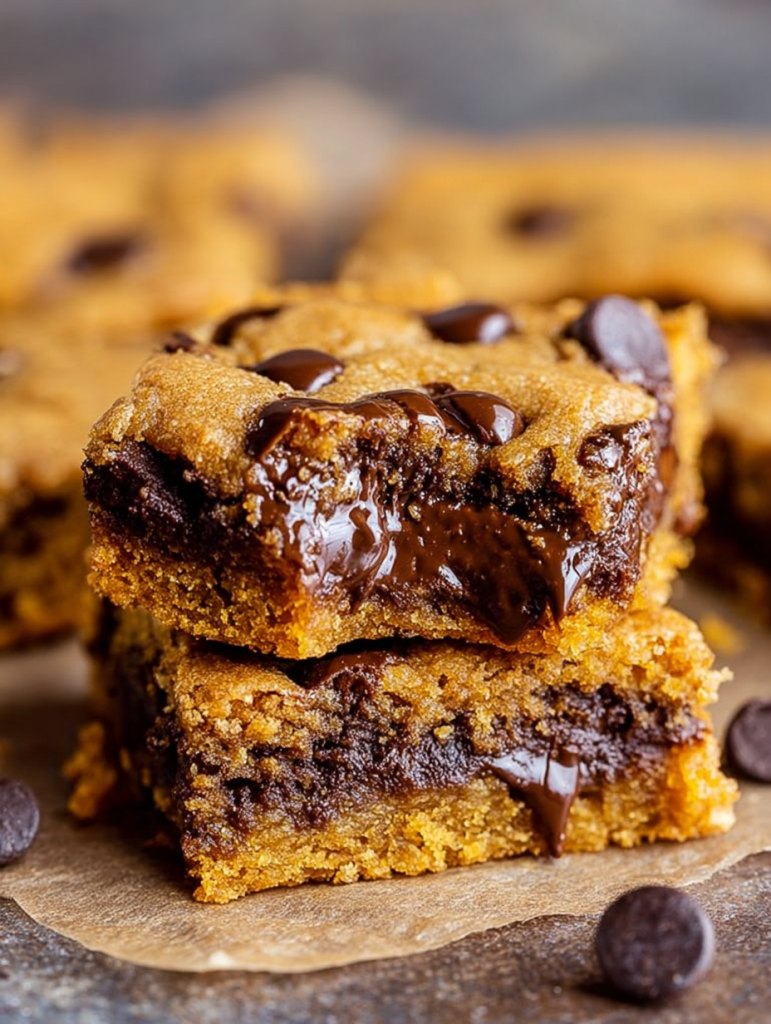 Pumpkin Chocolate Chip Bars