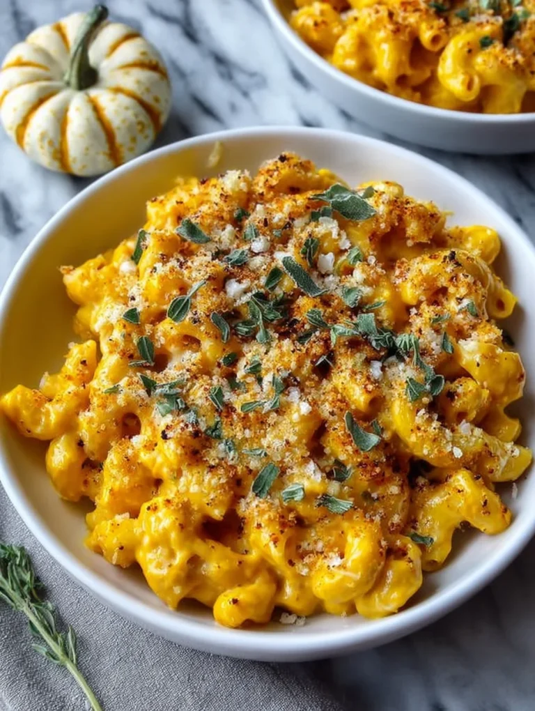 Pumpkin Mac and Cheese