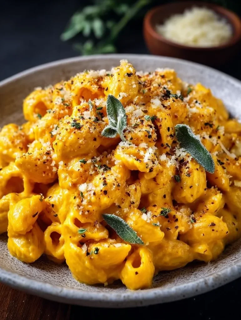 Pumpkin Mac and Cheese