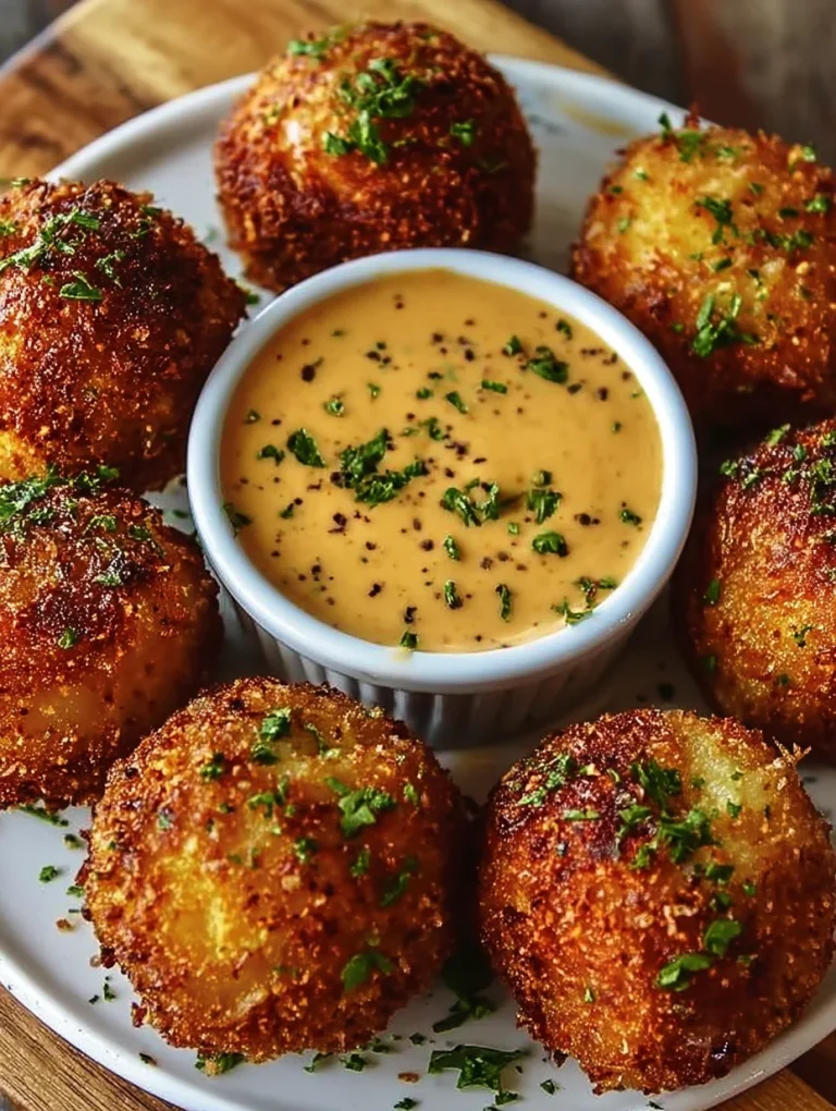 Reuben Balls with Spicy Thousand Island Dipping Sauce