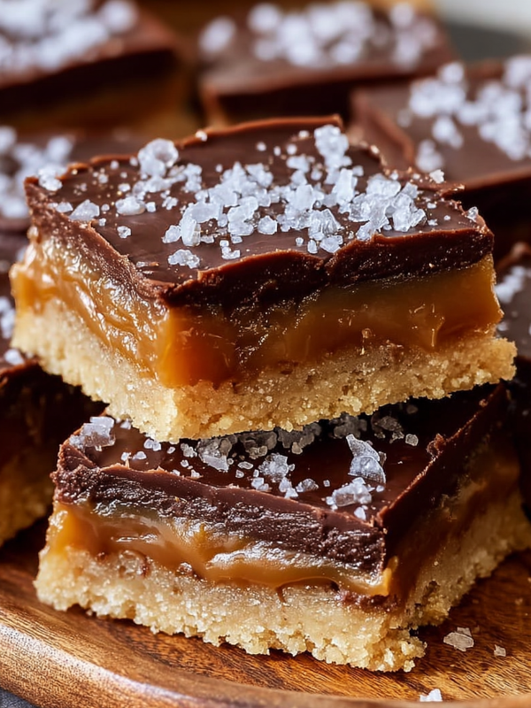 Salted Caramel Chocolate Sugar Cookie Bars