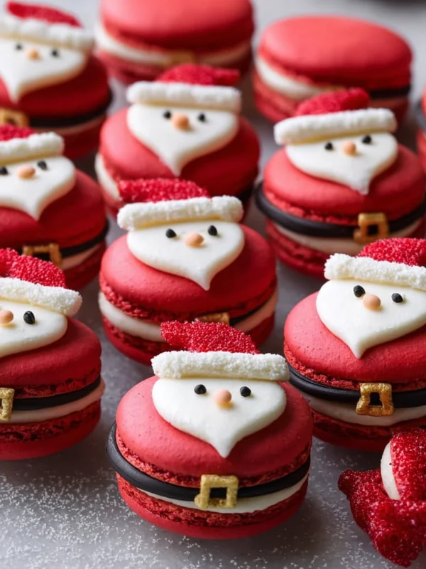 Santa Claus Macarons