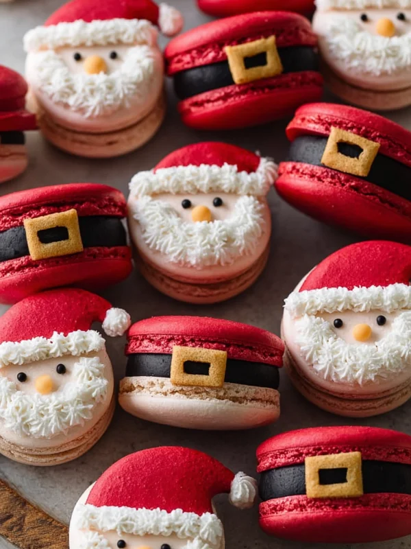 Santa Claus Macarons