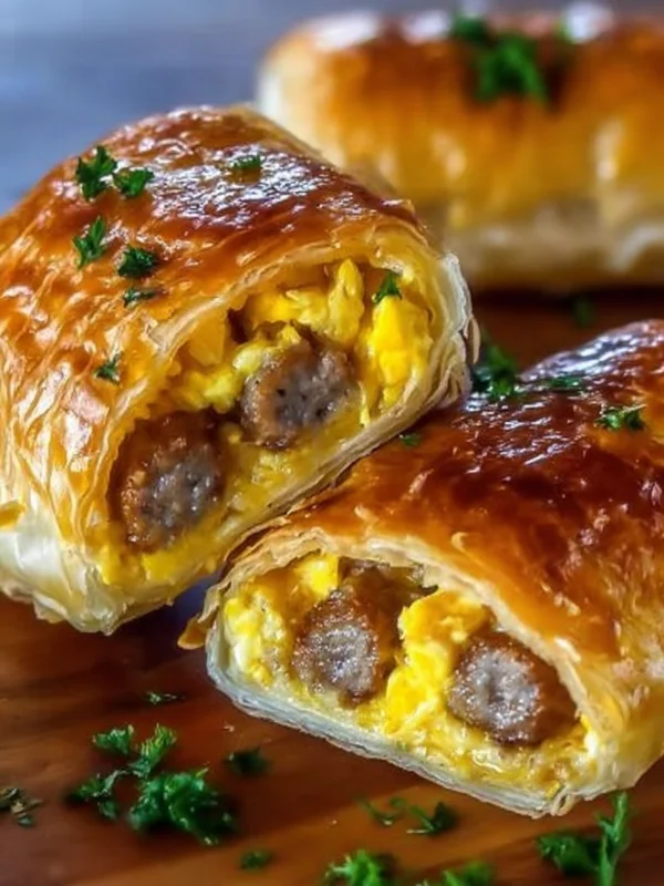 Sausage Egg & Cheese Roll-Ups