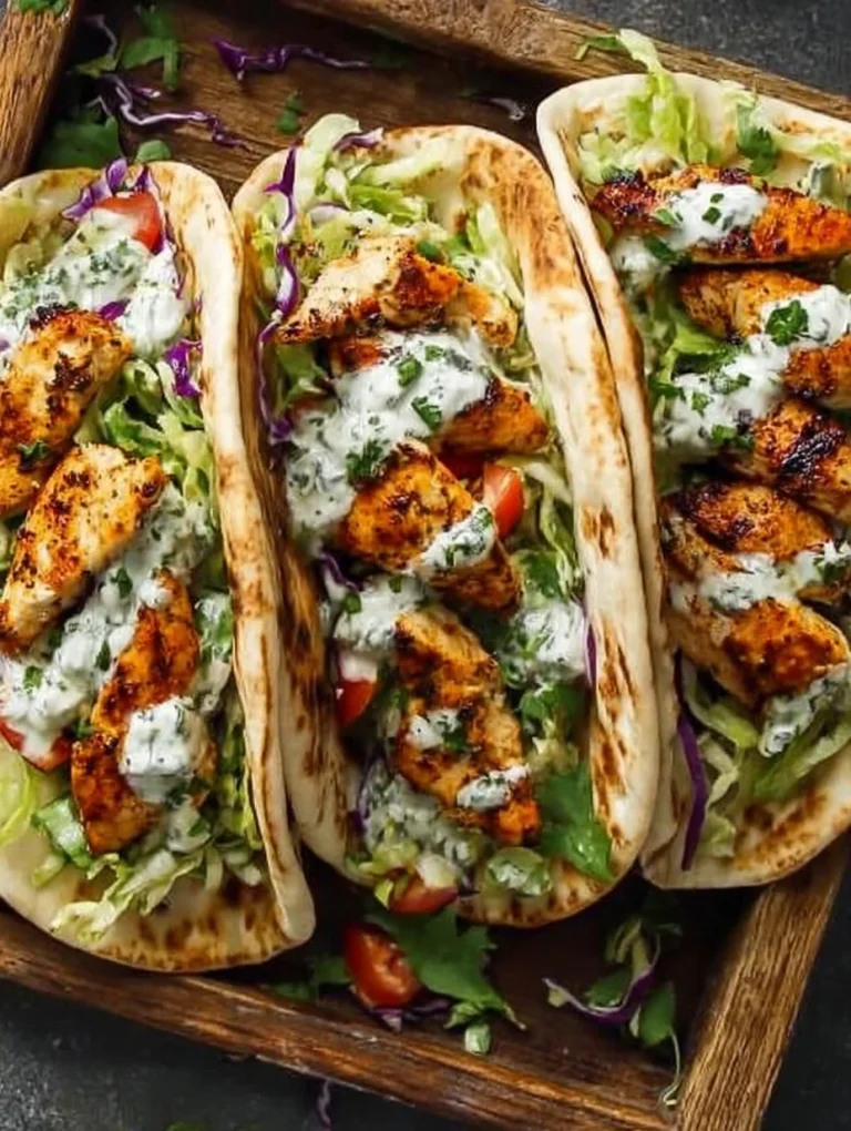 Sheet Pan Chicken Pitas