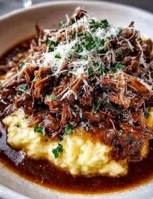 Short Rib Ragu with Parmesan Mashed Potatoes