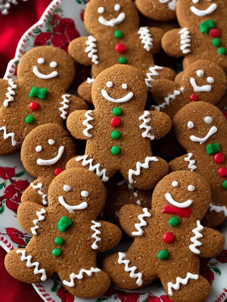 Soft & Chewy Gingerbread Men Cookies