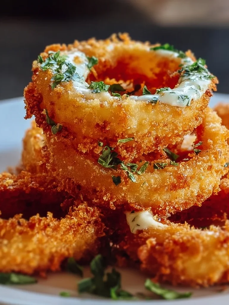 Stuffed Onion Rings