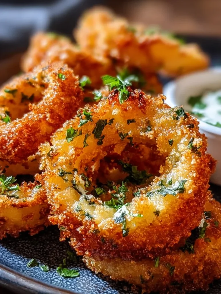 Stuffed Onion Rings