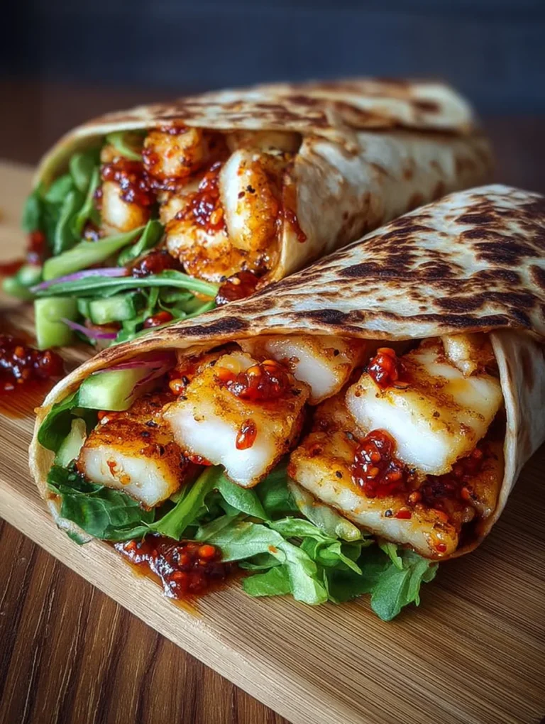 Sweet Chili Halloumi Wraps