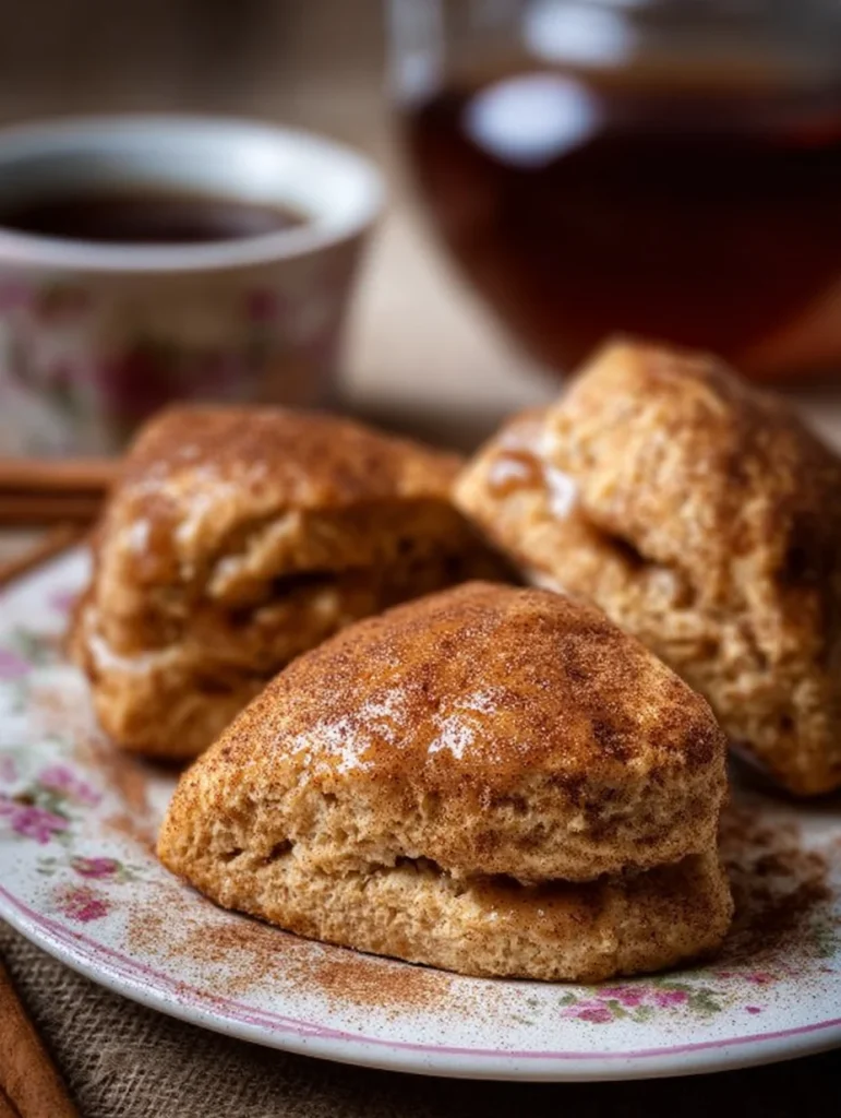 Warm Cinnamon Scones