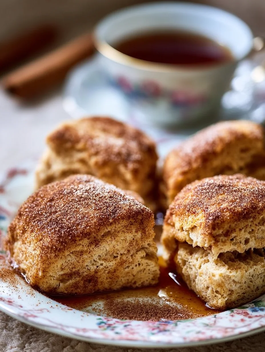 Warm Cinnamon Scones