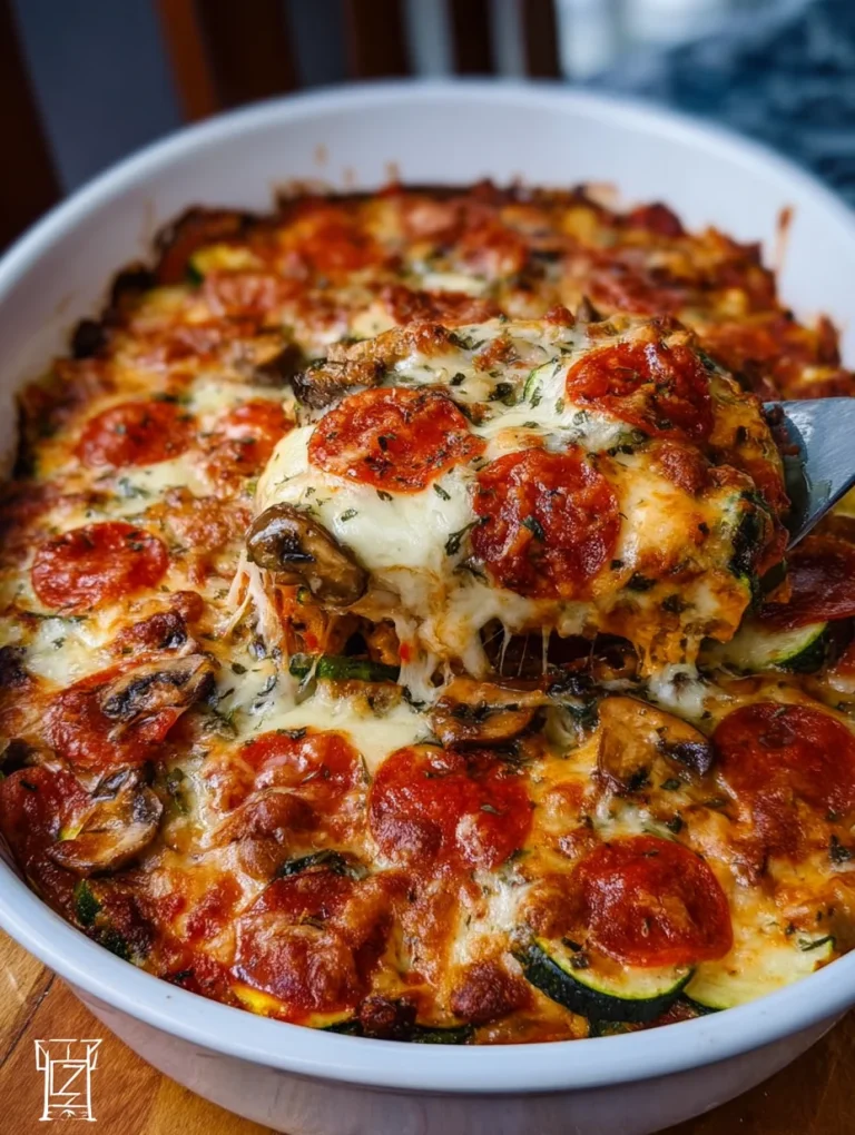 Zucchini Pizza Casserole