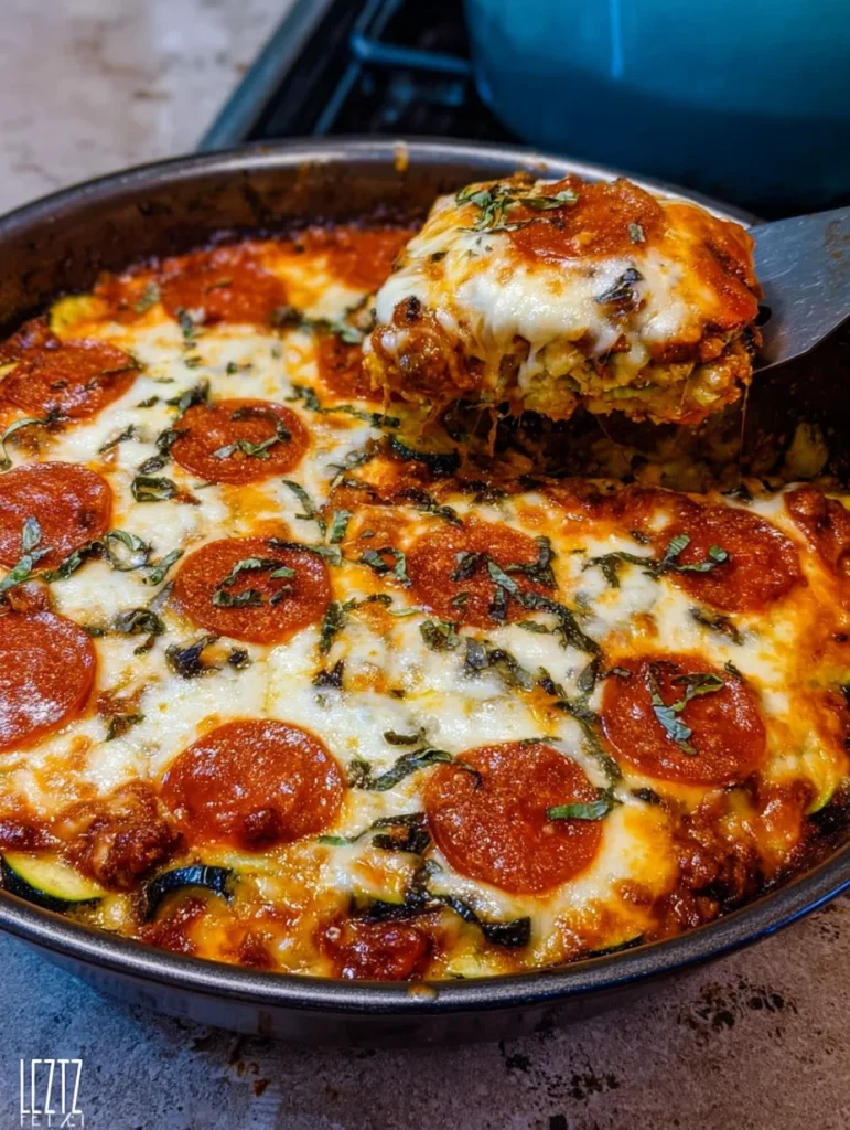 Zucchini Pizza Casserole