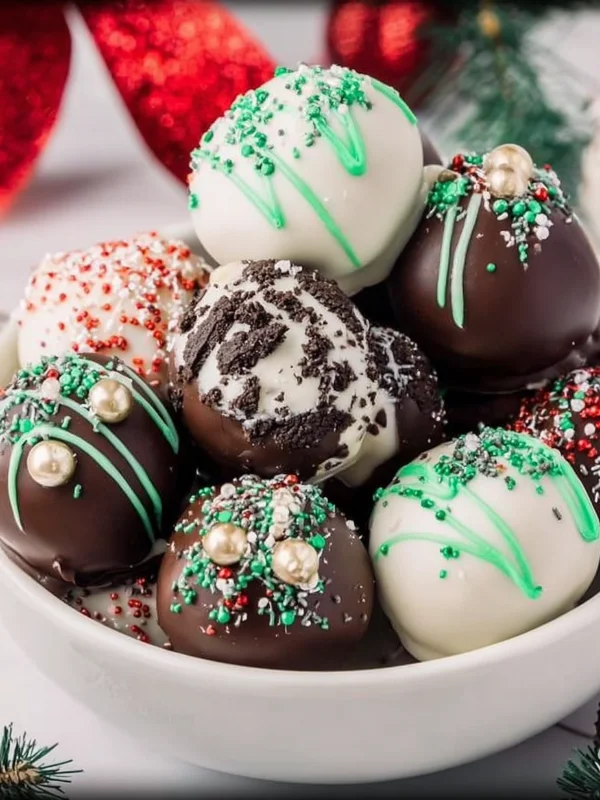 Oreo Balls Christmas