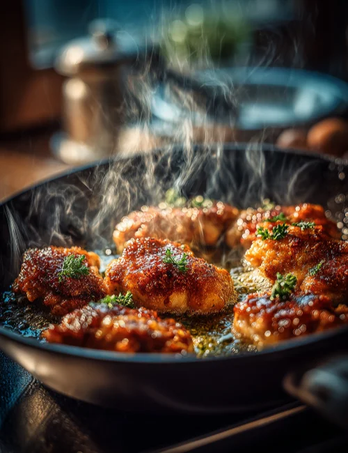 Cowboy Butter Lemon Bowtie Chicken with Broccoli