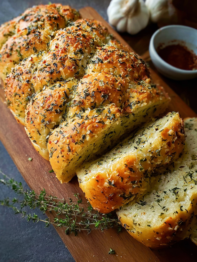 Garlic Parmesan Herb Bread