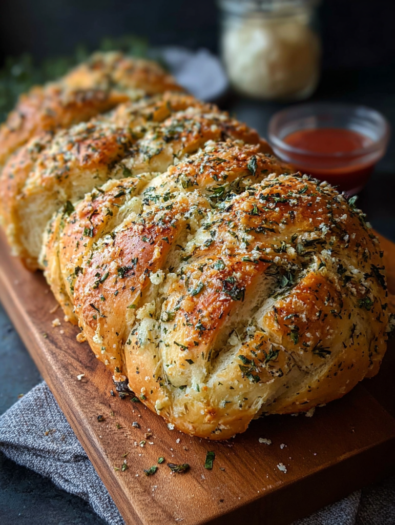 Garlic Parmesan Herb Bread