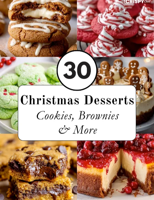 30 Easy Christmas Desserts (Cookies, Brownies & More)