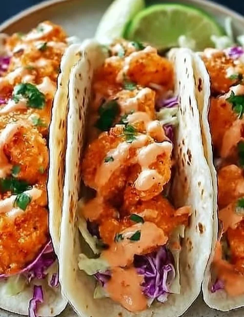 Bang Bang Shrimp Tacos