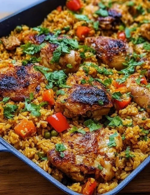 Caribbean Chicken and Rice