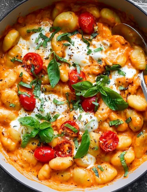 30 Minute Creamy Tomato Gnocchi