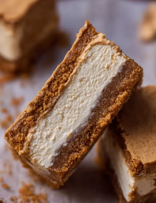 Gingerbread Cheesecake Bars