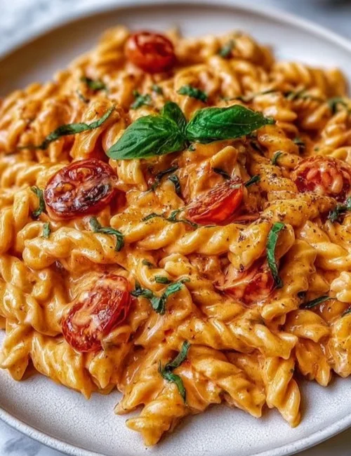 One Pan Creamy Tomato Pasta
