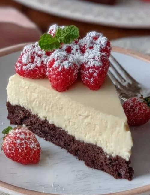 White Chocolate Mousse Cake Recipe
