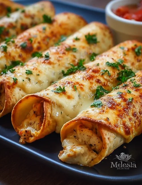 Crispy Chicken Taquitos