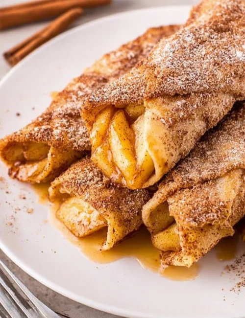 Air Fryer Apple Pie Taquitos