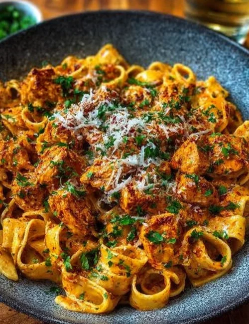 Cowboy Butter Chicken Pasta