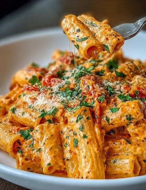 Creamy Tomato Garlic Pasta