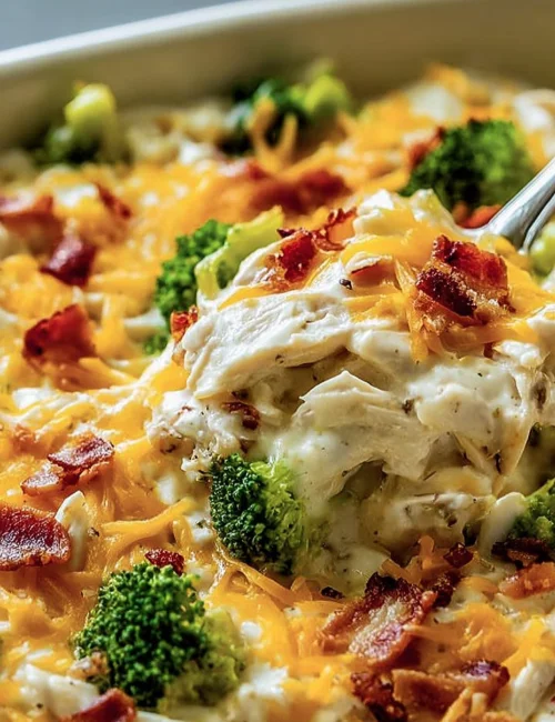 Creamy Low Carb Chicken Casserole
