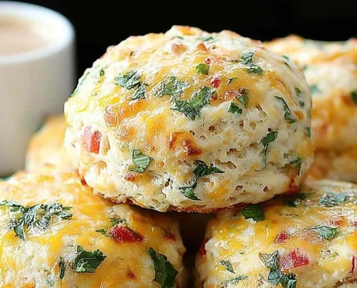 Delicious breakfast protein biscuits for a healthy morning