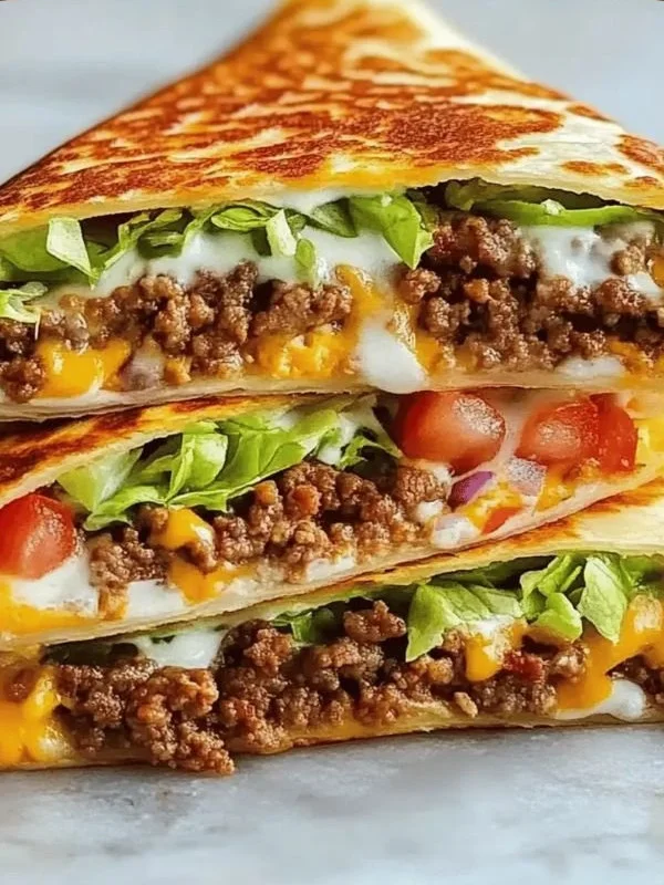 Delicious Keto Crunchwraps ready to serve for a healthy meal.