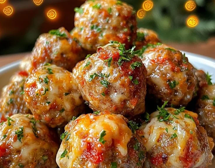 Delicious Rotel sausage balls served as a flavorful snack
