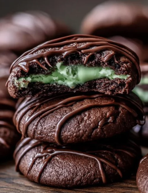 Chocolate Mint Cookies