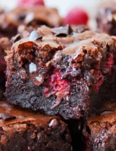 Raspberry Brownies