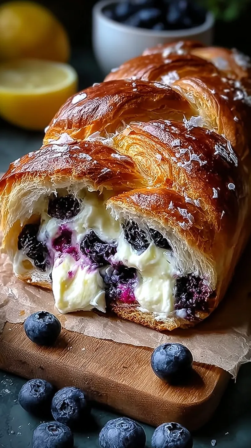 A golden loaf of fruit cream sourdough sliced to reveal a soft crumb and colorful dried fruits